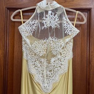 Custom made evening gown